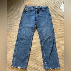 Zara Denim Straight Leg Jeans